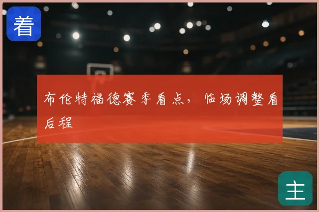 布伦特福德赛季看点，临场调整看后程
